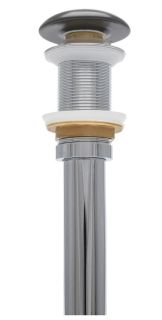 Донный клапан для раковины AQUAme AQM7002-0MDG без перелива тёмно-серый матовый